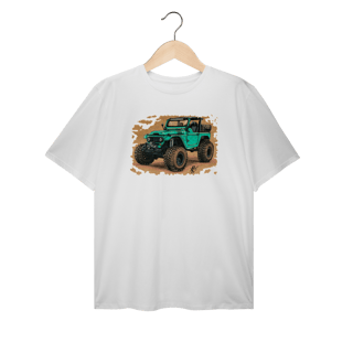 Nome do produto Land Cruiser Camper Camiseta Plus Size