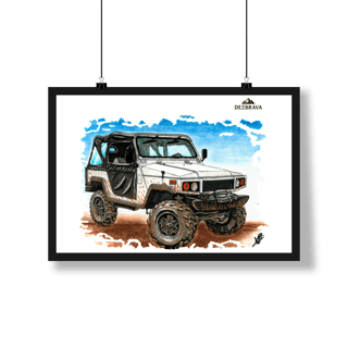 Nome do produto Engesa Pôster