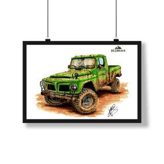 Nome do produto F75 Green Action Pôster