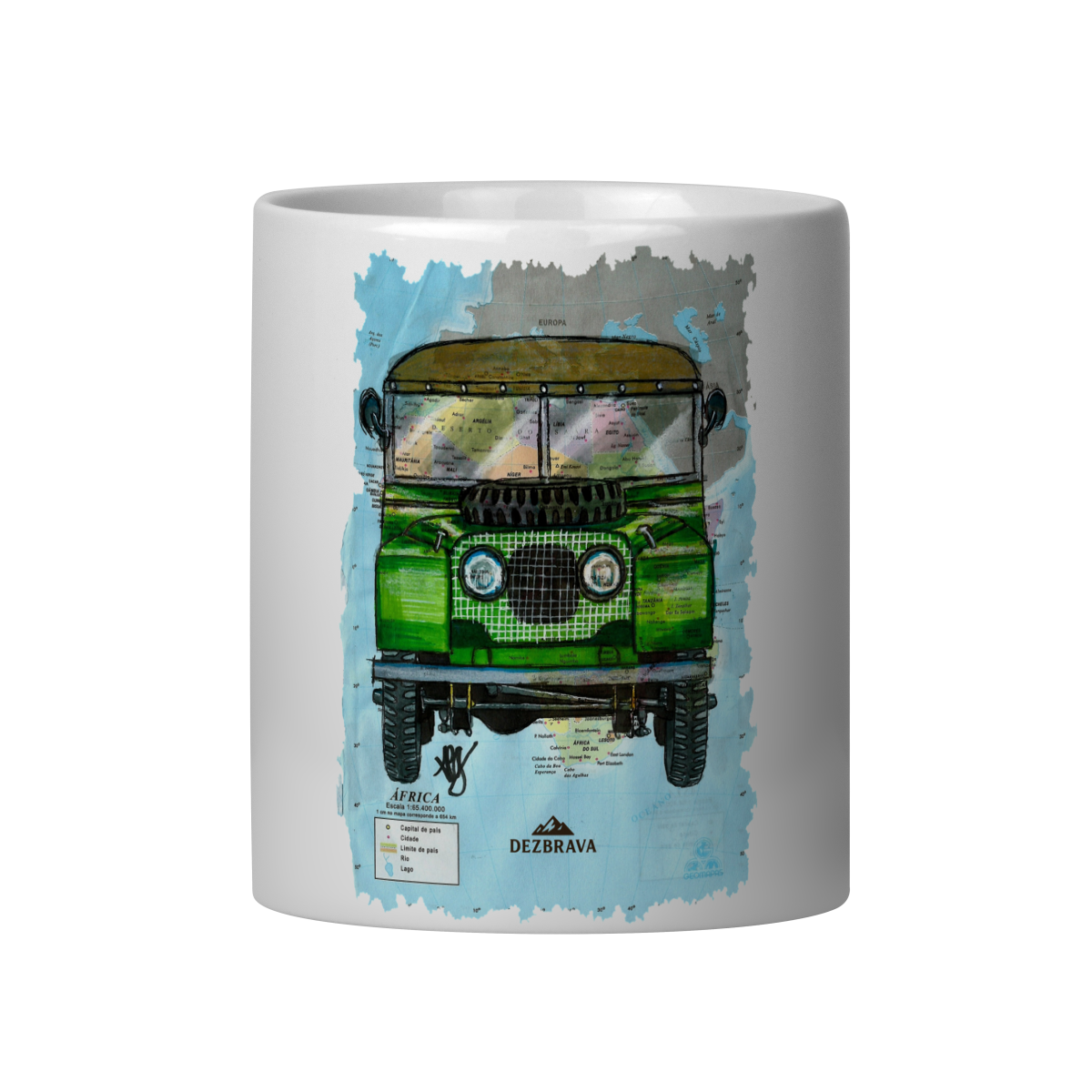 Nome do produto: Land Rover Mundi Caneca