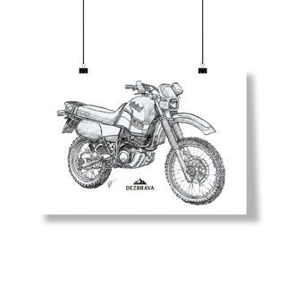 Nome do produto Ténéré 600 Sketch Pôster