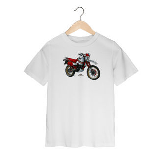 Nome do produto Ténéré 600 Branca Camiseta Infantil (2 a 8)