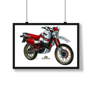 Nome do produto Ténéré 600 Branca Pôster