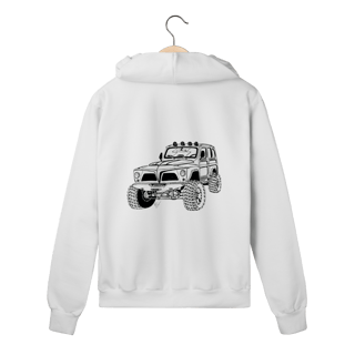 Nome do produto Rural Willys Sketch | Moletom Zíper