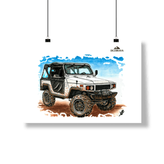 Nome do produto Engesa Pôster