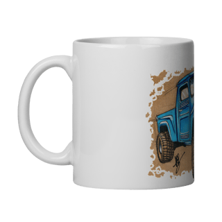 Nome do produto F75 Trail Cartoon Caneca