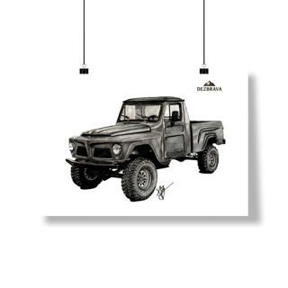 Nome do produto F75 Grafite Pôster