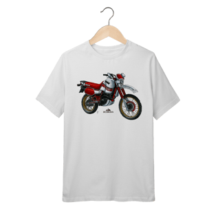 Nome do produto Ténéré 600 Branca Camiseta Infantil (10 a 14)