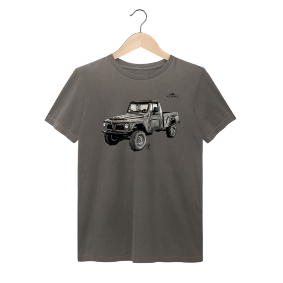 F75 Grafite Camiseta Estonada