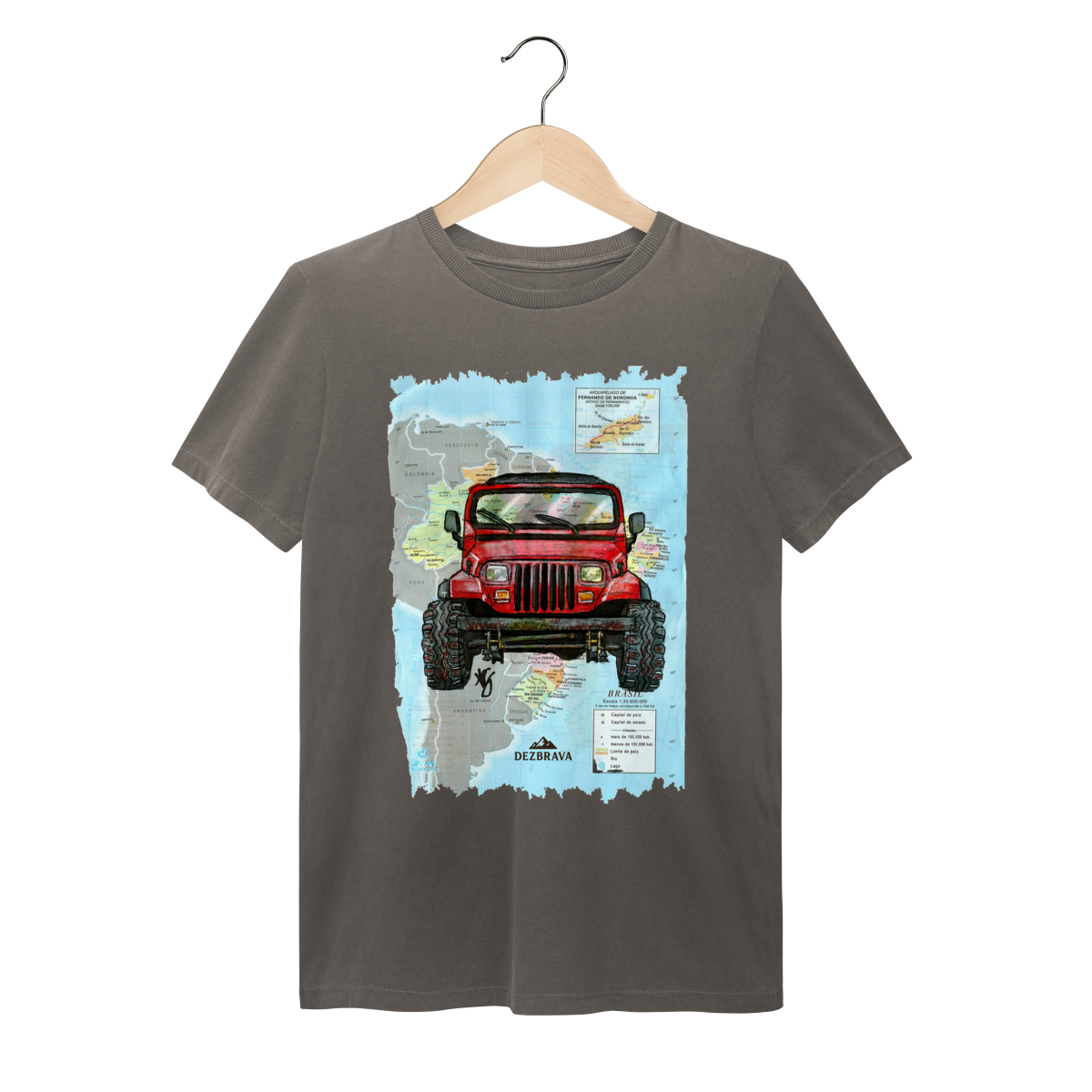 Nome do produto: Wrangler Mundi Camiseta Estonada