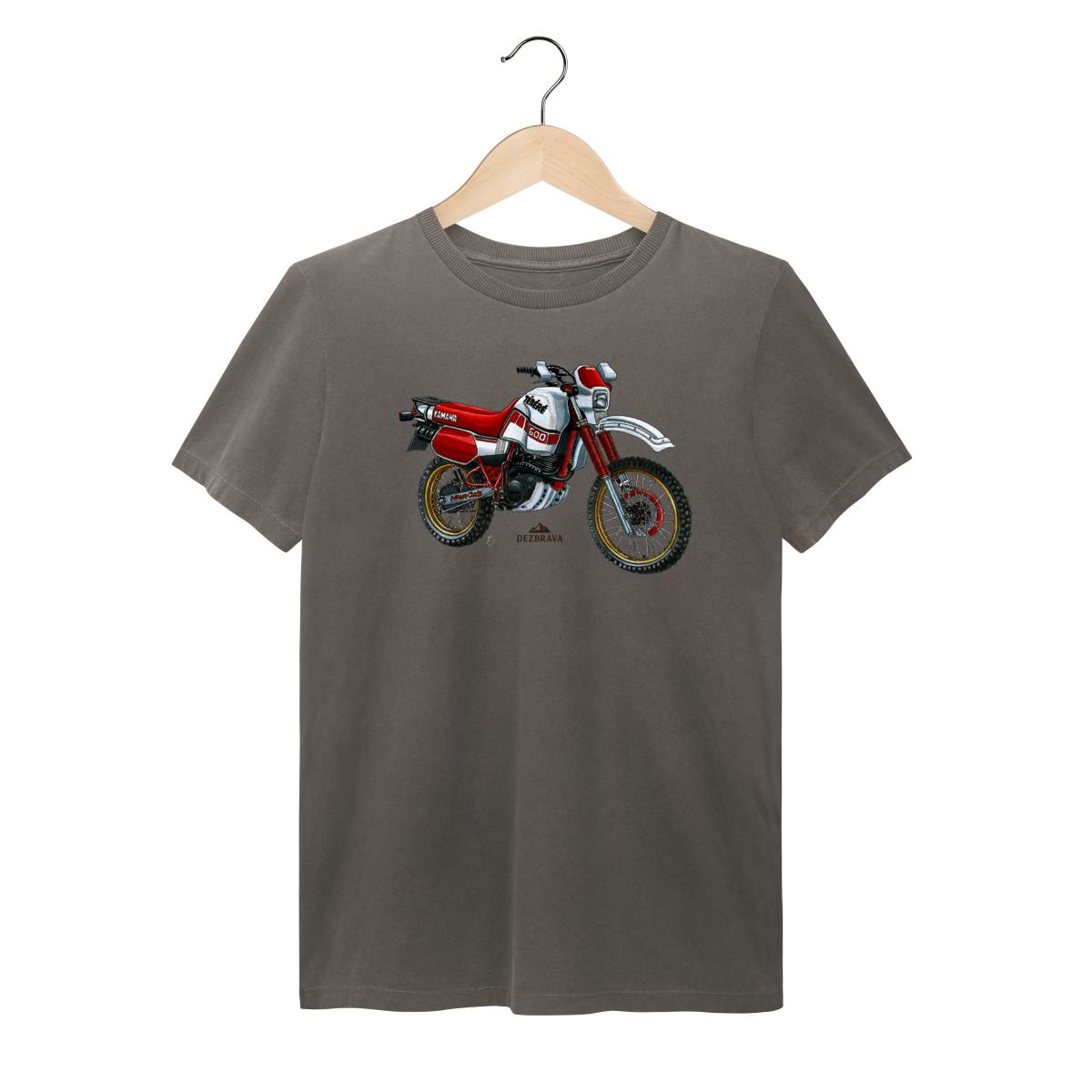 Nome do produto: Ténéré 600 Branca Camiseta Estonada