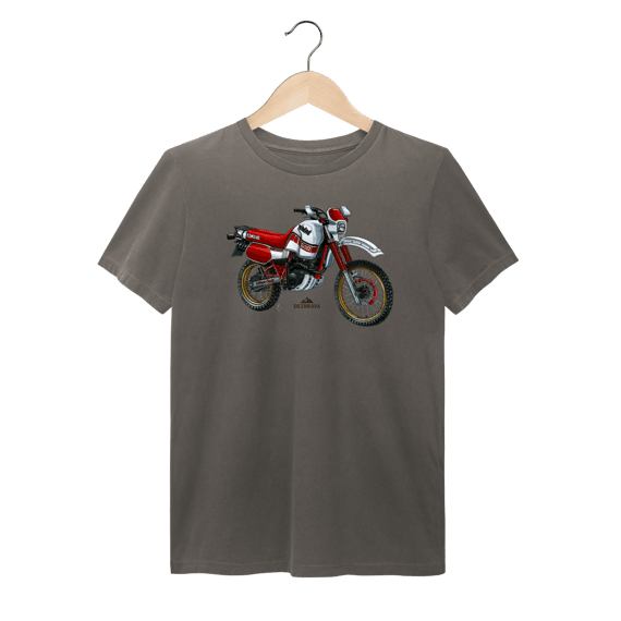 Ténéré 600 Branca Camiseta Estonada