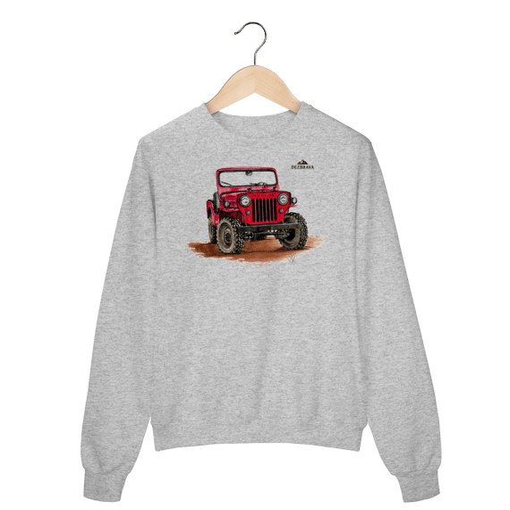 Willys Cj3 Blusa Moletom