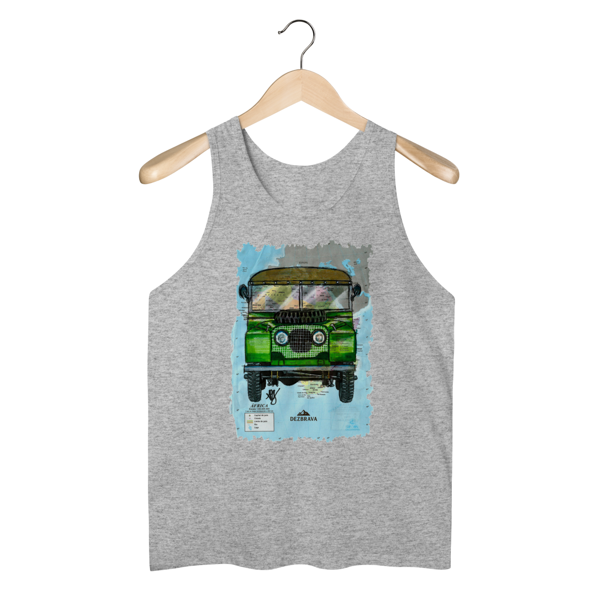 Nome do produto: Land Rover Camiseta Regata