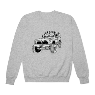 Nome do produto Rural Willys Sketch | Moletom Fechado