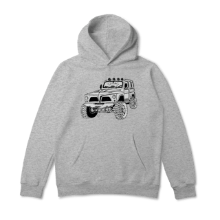 Nome do produto Rural Willys Sketch | Moletom Canguru