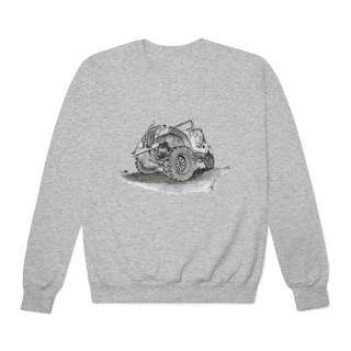 Nome do produto Jeep Willys Sketch | Moletom Fechado