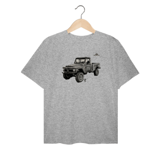 Nome do produto F75 Grafite Camiseta Plus Size