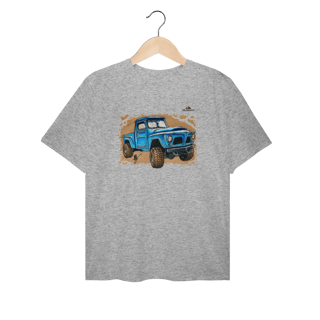 Nome do produto F75 Trail Cartoon Camiseta Plus Size