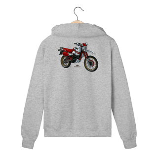 Nome do produto Ténéré 600 Branca Blusa MOletom Zíper