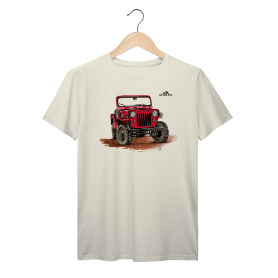 Willys Cj3 Camiseta Prime