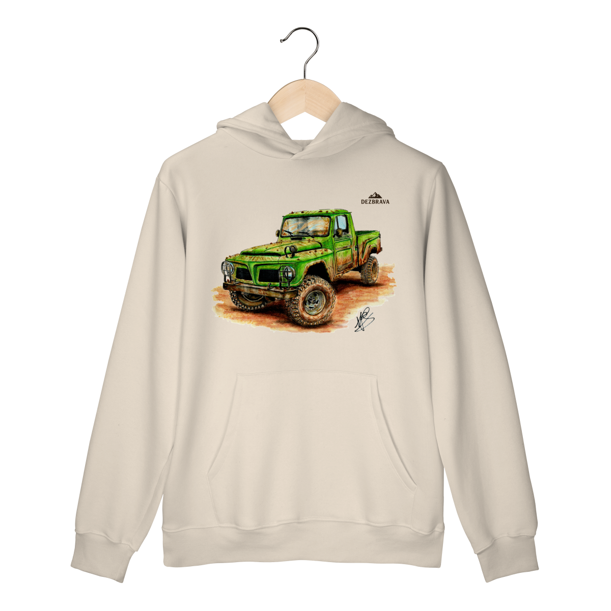 Nome do produto: F75 Green Action Blusa Moletom Canguru