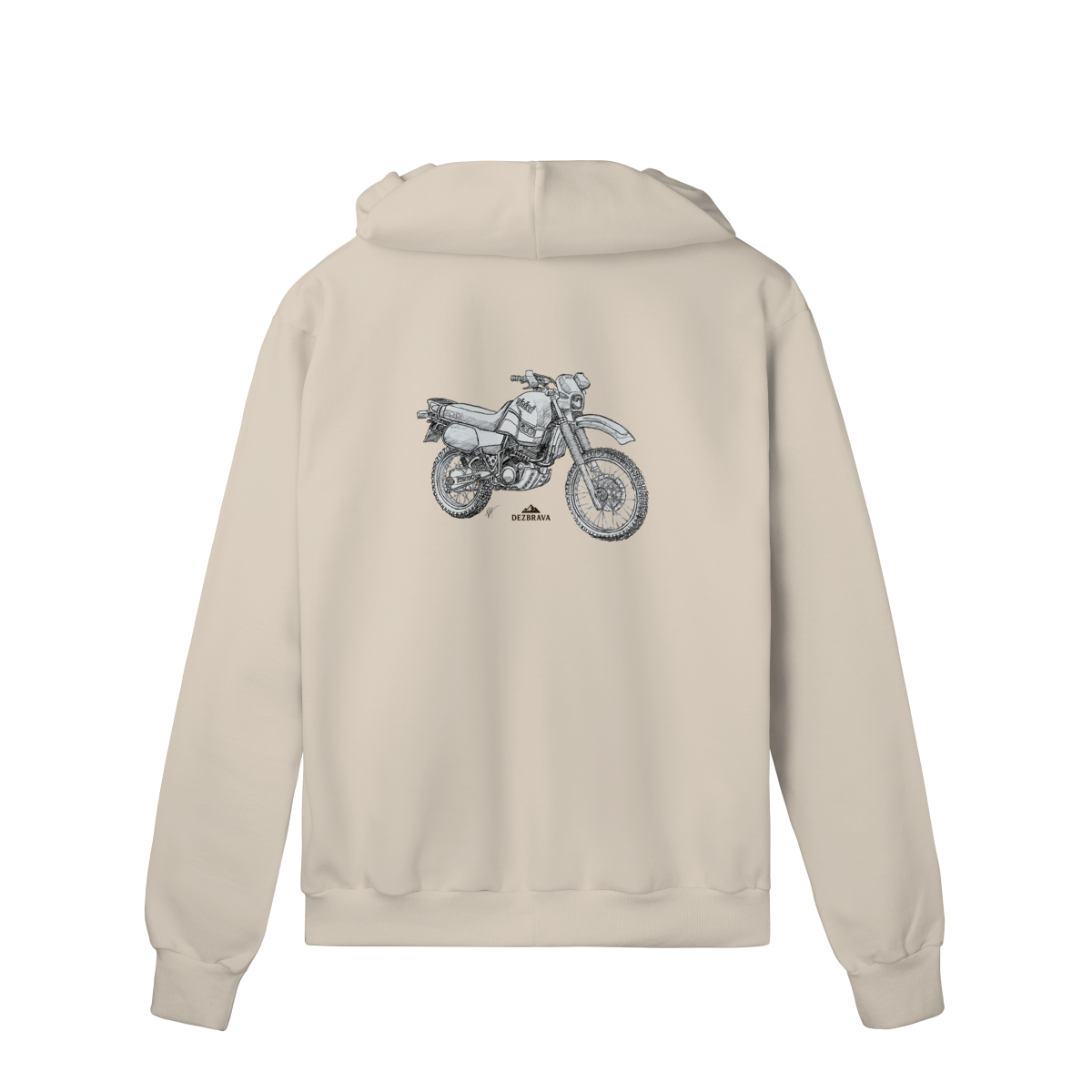 Nome do produto: Ténéré 600 Sketch Blusa Moletom Zíper