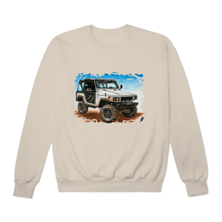 Nome do produto Jipe Engesa | Moletom Fechado