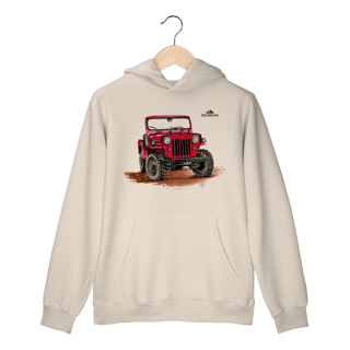Willys Cj3 Blusa Moletom Canguru