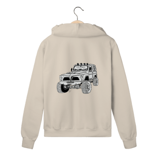 Nome do produto Rural Willys Sketch | Moletom Zíper