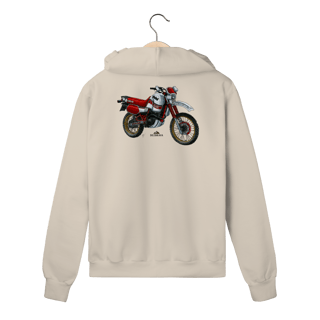 Nome do produto Ténéré 600 Branca Blusa MOletom Zíper