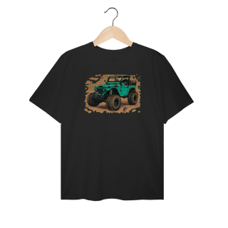 Land Cruiser Camper Camiseta Plus Size