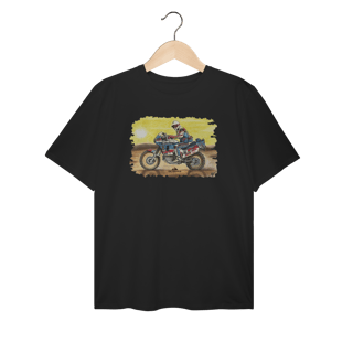 Africa Twin Dakar Camiseta Plus Size