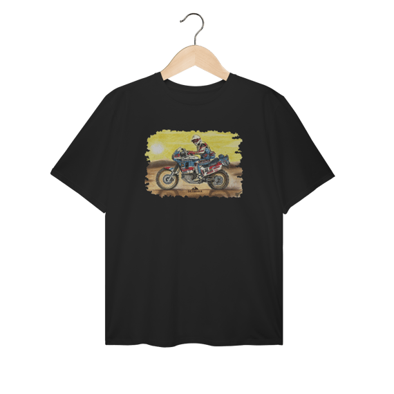 Africa Twin Dakar Camiseta Plus Size