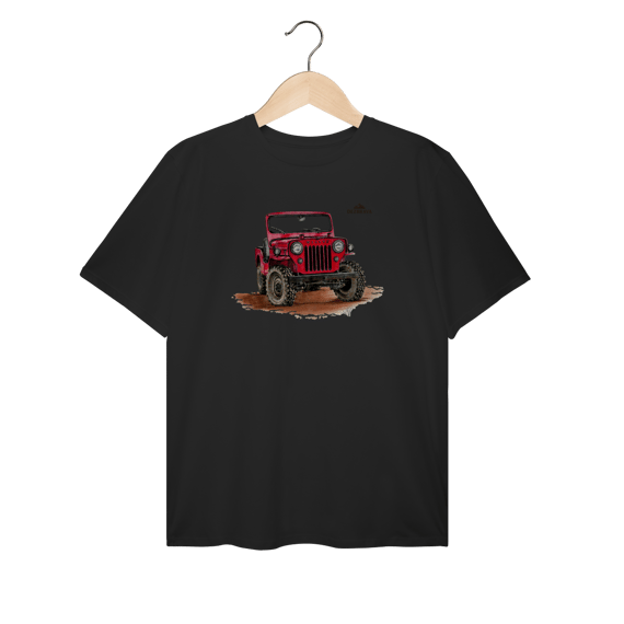 Willys Cj3 Camiseta Plus Size