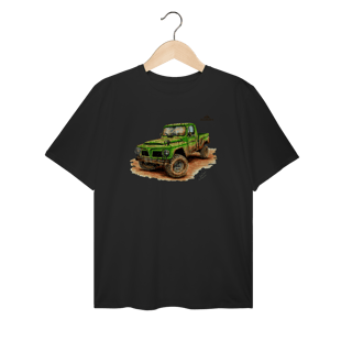 F75 Green Action Camiseta Plus Size