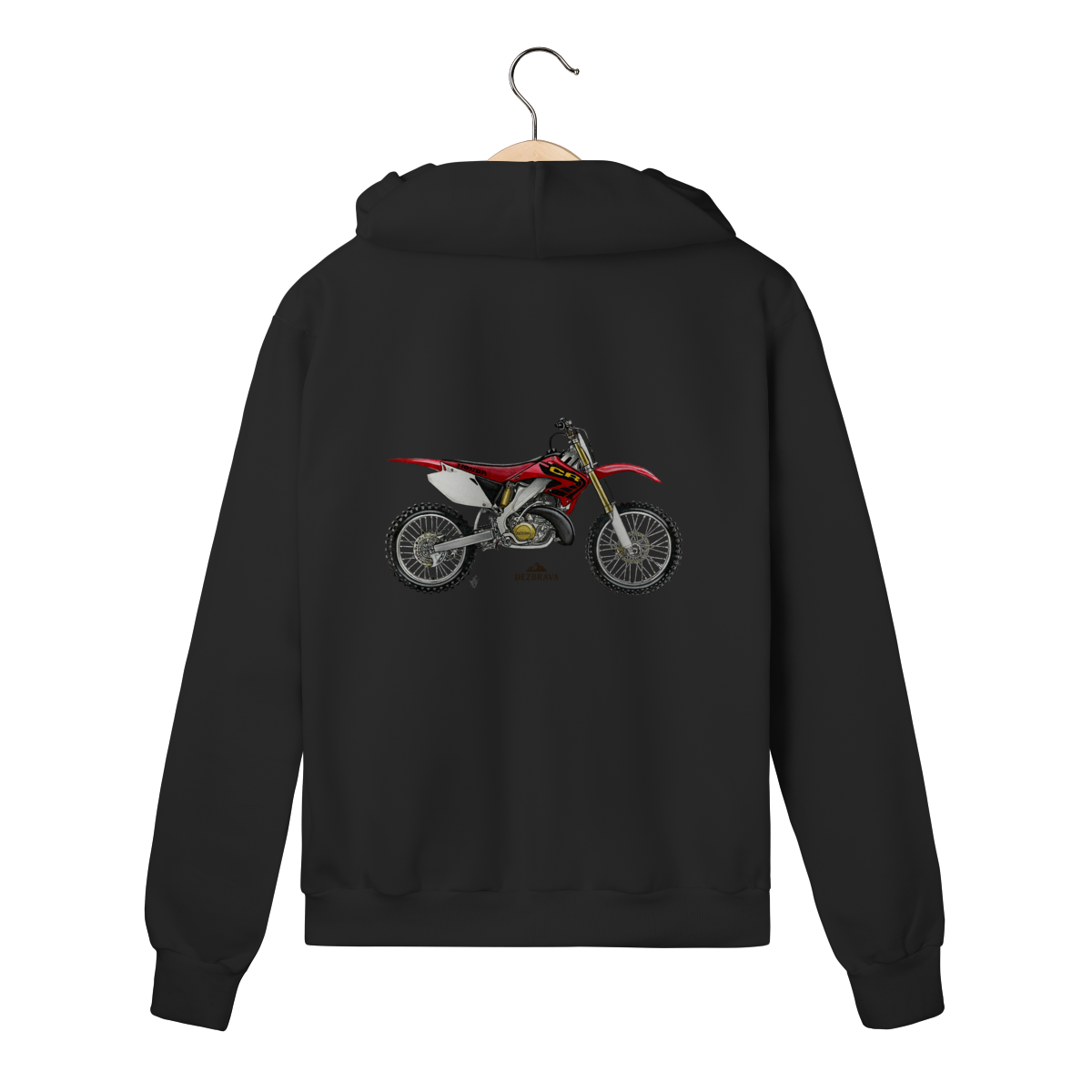 Nome do produto: Cr 250r Blusa Moletom Zíper