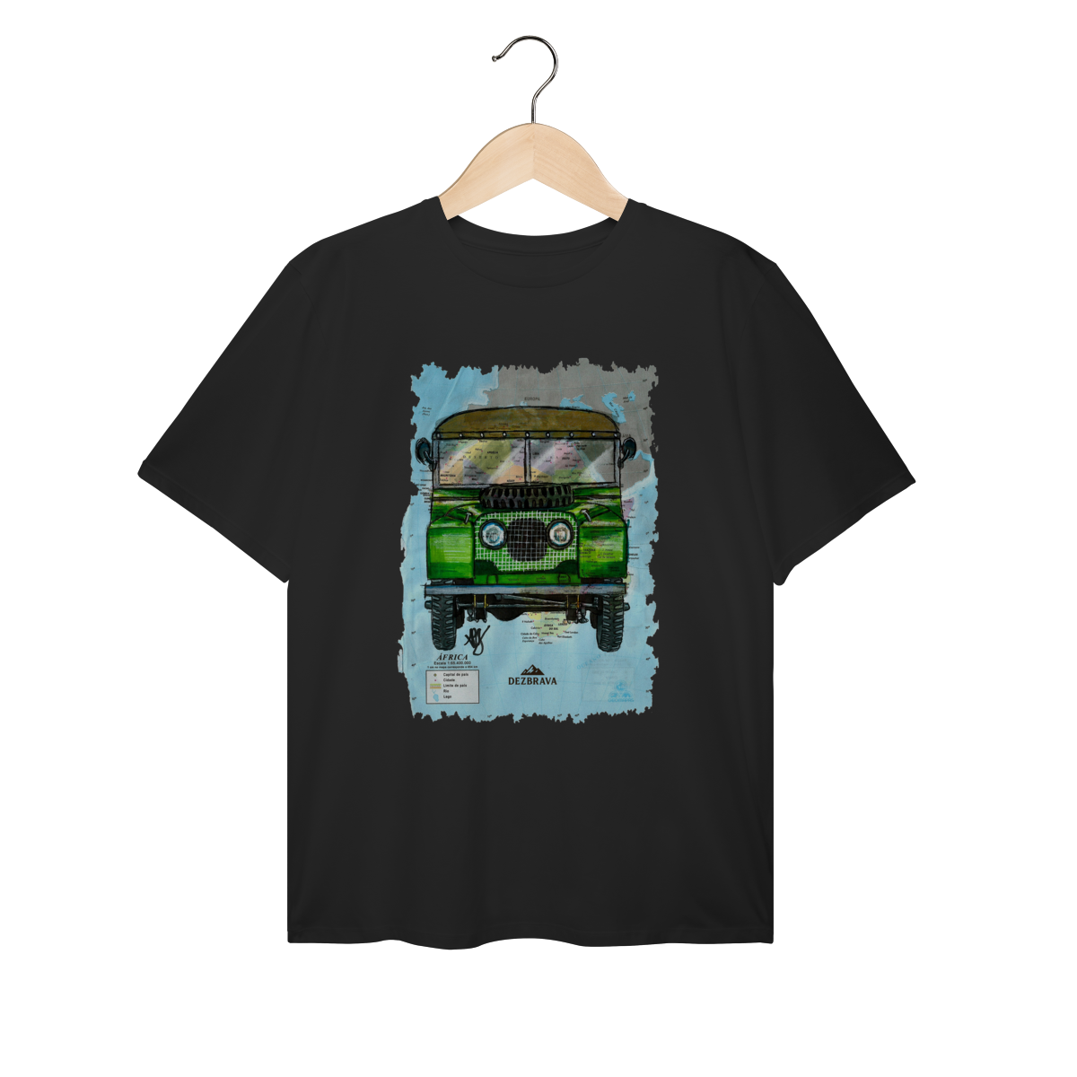 Nome do produto: Land Rover Mundi Camiseta Plus Size