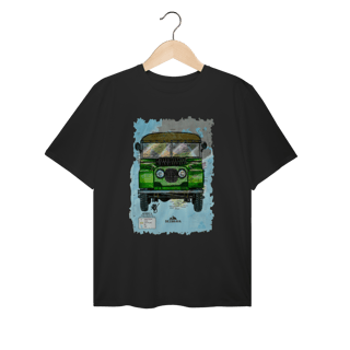 Land Rover Mundi Camiseta Plus Size