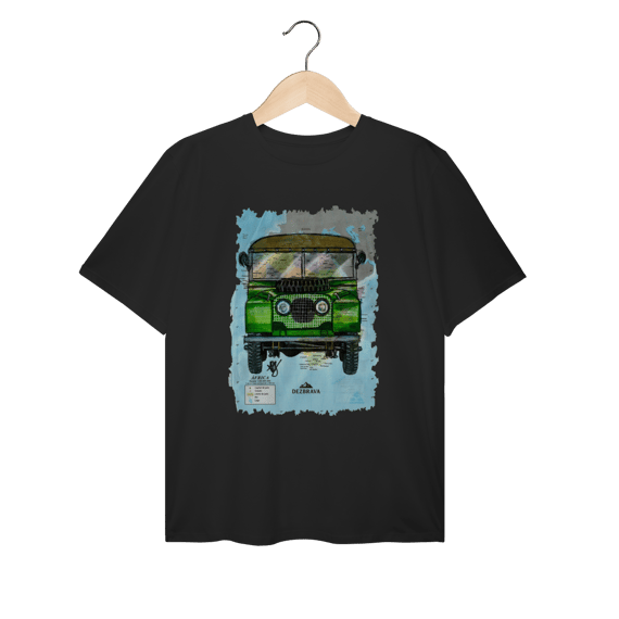 Land Rover Mundi Camiseta Plus Size
