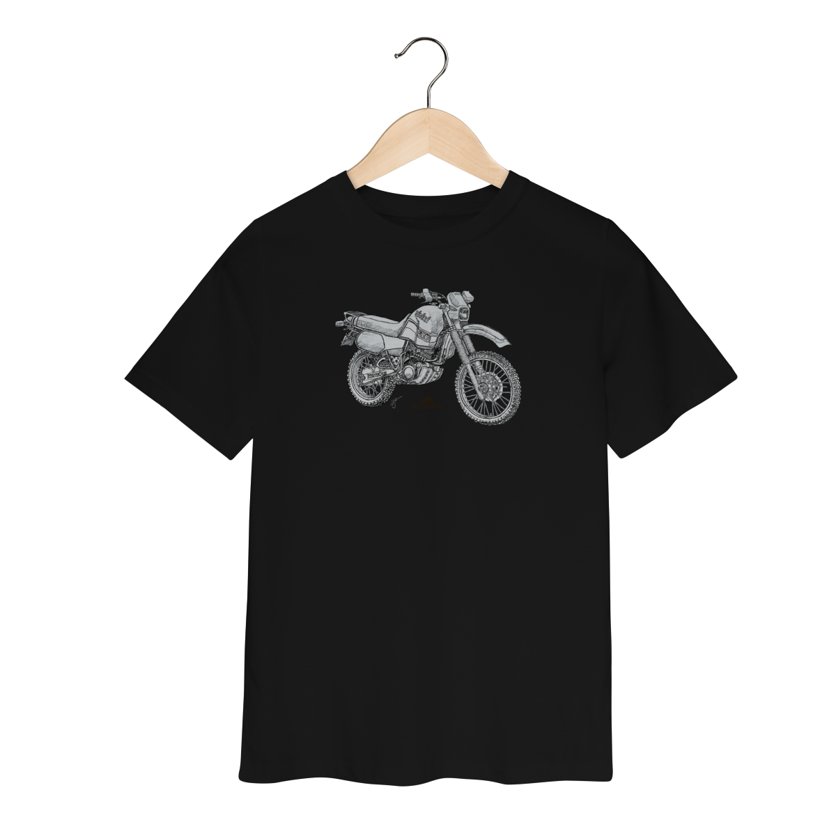 Nome do produto: Ténéré 600 Sketch Camiseta Infantil (2 a 8)