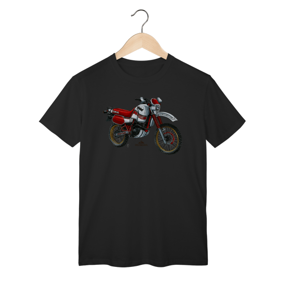 Ténéré 600 Branca Camiseta Classic