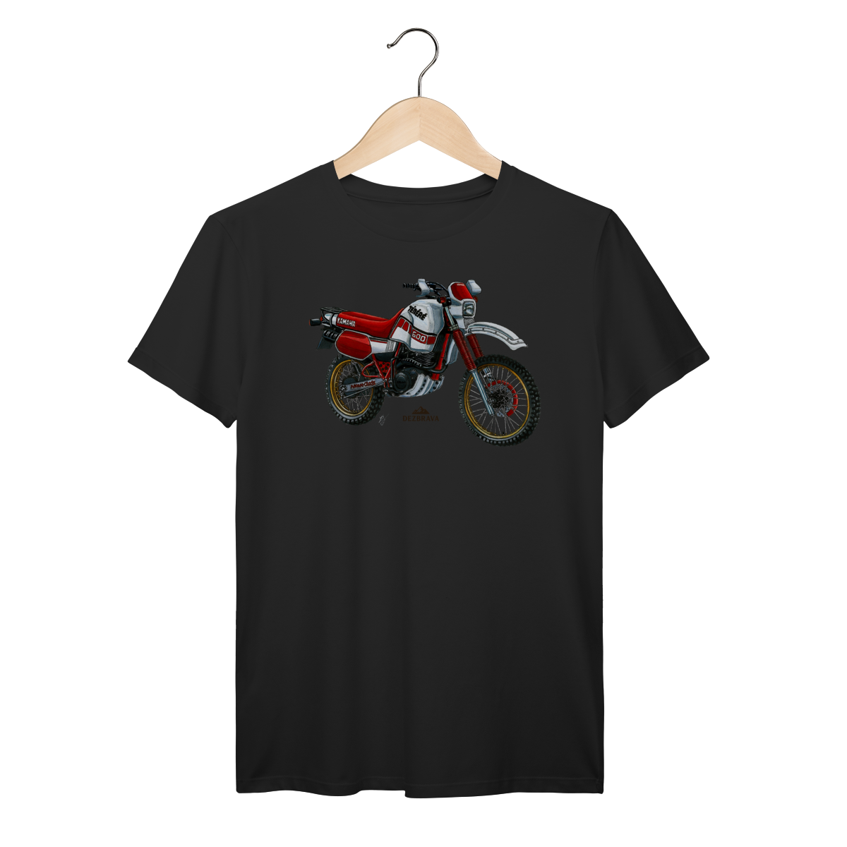 Nome do produto: Ténéré 600 Branca Camiseta Prime