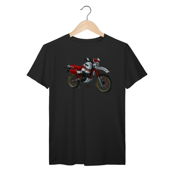 Ténéré 600 Branca Camiseta Prime