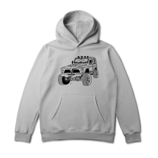 Nome do produto Rural Willys Sketch | Moletom Canguru