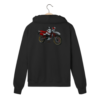 Nome do produto Ténéré 600 Branca Blusa MOletom Zíper