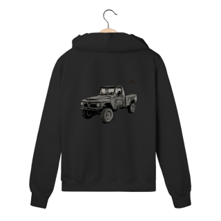 Nome do produto F75 Grafite Blusa Moletom Zíper