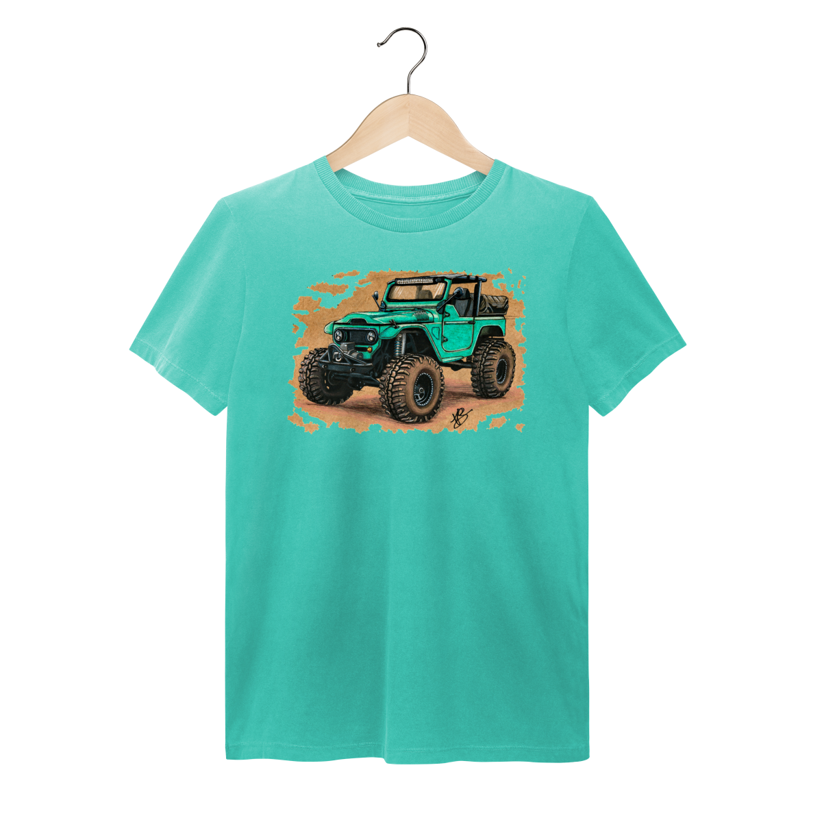 Nome do produto: Land Cruiser Camper Camiseta Estonada