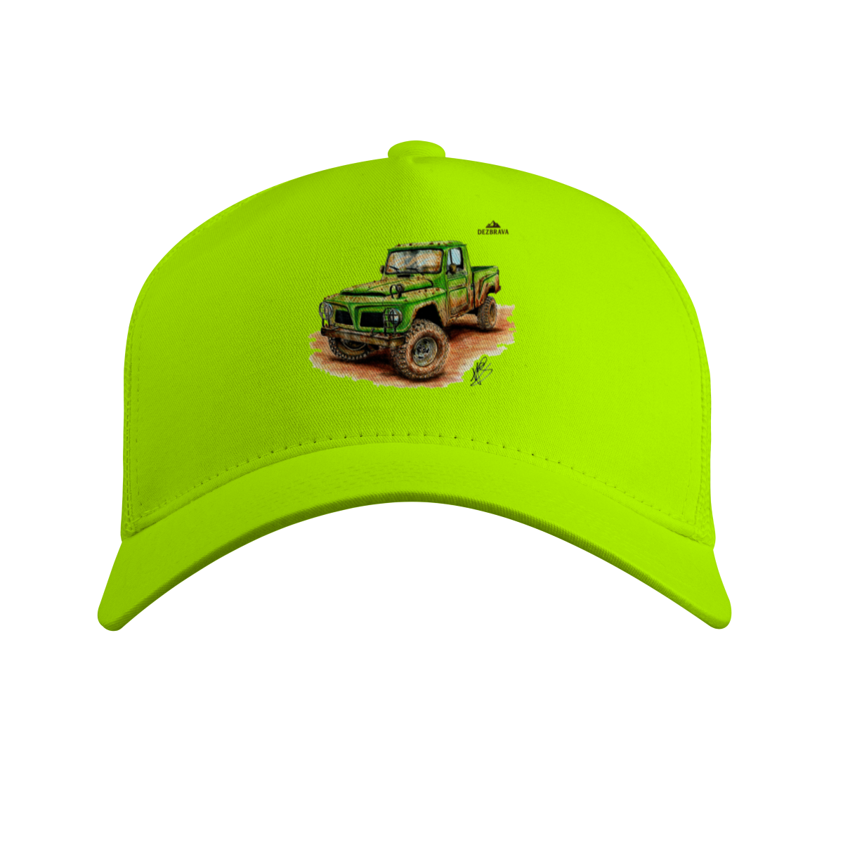 Nome do produto: F75 Green Action Boné Prime Com Tela