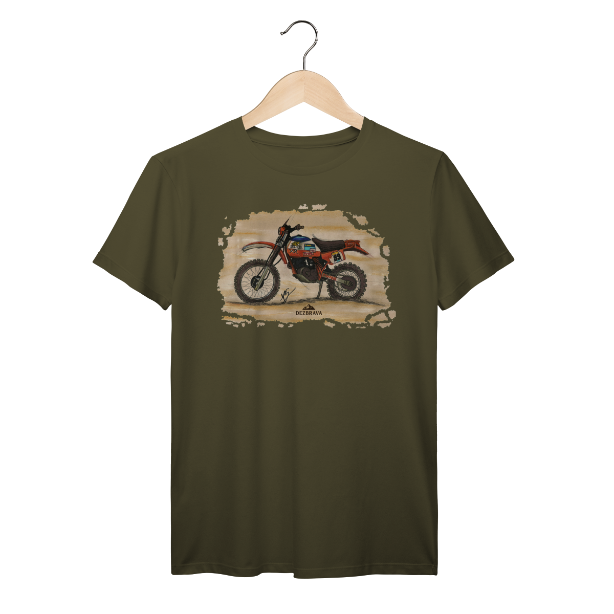 Nome do produto: Xr 500 Dakar Camiseta Prime
